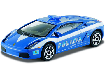 Bburago Lamborghini Gallardo Polizia 1:43 modrá / BB18-30122