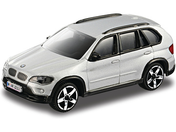 Bburago BMW X5 1:43 stříbrná metalíza / BB18-30145