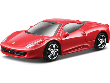Bburago Ferrari 458 Italia 1:43 červená / BB18-31103