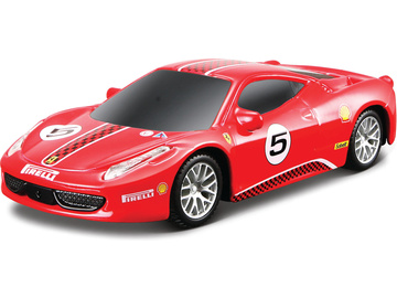 Bburago Light & Sound Ferrari 458 Challenge 1:43 červená / BB18-31159