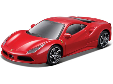 Bburago Ferrari 488 GTB 1:43 červená / BB18-36023