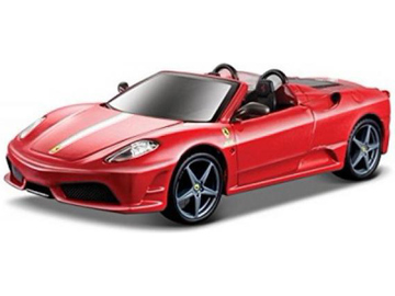 Bburago Ferrari Spider 16M 1:32 metalická červená / BB18-44018