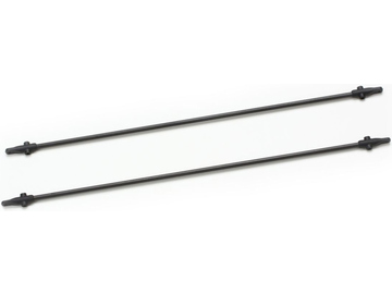 Blade vzpěry ocasní trubky uhlík (2): 500 3D/X / BLH1861