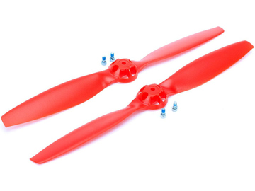 Blade vrtule červená 1x levá, 1x pravá: 350 QX / BLH7821B