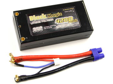 Black Magic LiPol Car 7.4V 4200mAh 35C Short EC3 / BMA35-4200-2EC3