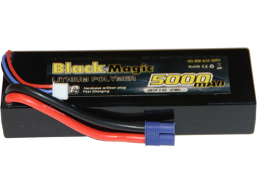 Black Magic LiPol Car 7.4V 5000mAh 35C EC3 / BMA35-5000-2E