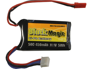 Black Magic LiPol 11.1V 450mAh 50C JST / BMF50-0450-3JST