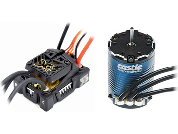 Castle motor 1406 2850ot/V senzored, reg. Mamba Micro X2 (4.0mm) / CC-010-0171-03