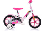 DINO Bikes - Dětské kolo 10" růžové