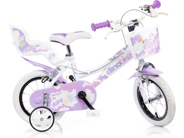 DINO Bikes - Dětské kolo 12" bílé / DB-126RSN
