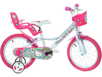 DINO Bikes - Dětské kolo 16" Hello Kitty 2 / DB-164R-HK2