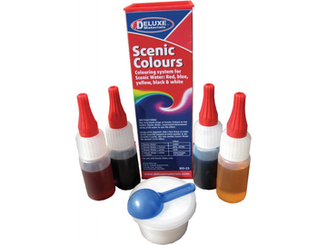 Scenic Colours - tekuté barvy 5 odstínů pro Scenic Water / DM-BD23