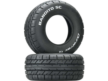 Duratrax pneu 3.2/2.4" Bandito SC C2 (2) / DTXC3797