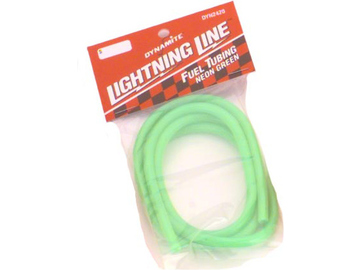 Palivová hadička fluorescentní - zelená 1m / DYN2420