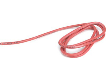 Kabel 14GA se silikonovou izolací 1m - červený / DYN8840