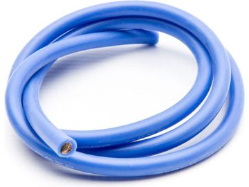 Kabel 8AWG se silikonovou izolací 1m - modrý / DYN8867