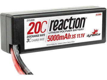 LiPol Reaction Car 11.1V 5000mAh 20C HC EC3 / DYN9006EC