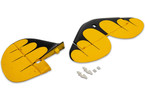 E-flite ocasní plochy žluté: Waco 0.55m
