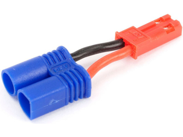 E-flite konverzní kabel EC2 samec - JST samice 20AWG 15mm / EFLAEC207