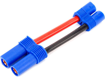 E-flite konverzní kabel EC5 samice - EC3 samec 12AWG 7cm / EFLAEC509