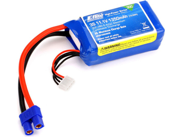 E-flite LiPo 11.1V 1350mAh 30C EC3 / EFLB13503S30