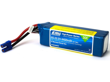 E-flite LiPo 22.2V 4400mAh 30C EC5 / EFLB44006S30