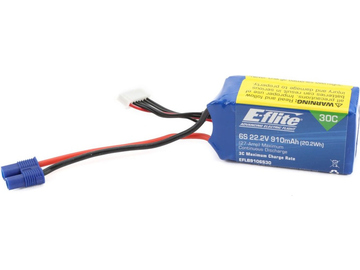 E-flite LiPo 22.2V 910mAh 30C EC3 / EFLB9106S30