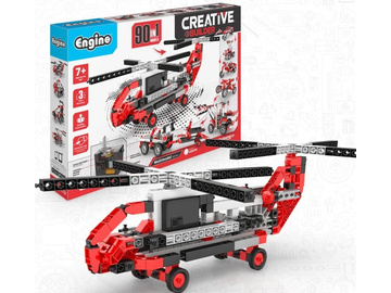 Engino Creative Builder 90 modelů + motor / EN-9030