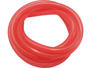 Silikonová hadička 2.4/5.5mm červená (1m) / FL-LST02R