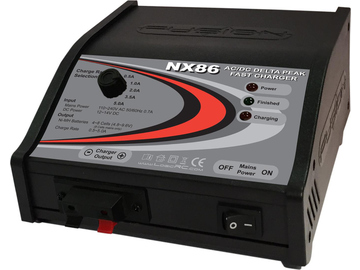Fusion nabíječ NX86 4-8 NiMH 0.5-5A AC/DC / FO-FS-NX86E