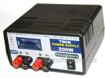 Fusion stabilizovaný zdroj 200W 230V/13.8V 15A Fusion stabilizovaný zdroj 200W 230V/13.8V 15A / FO-FS-PS200TE