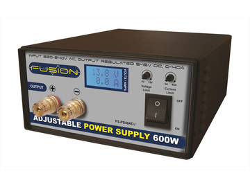 Fusion regulovatelný zdroj 600W 230V/5-15V 0-40A / FO-FS-PS600ADJE