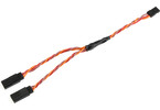 Kabel serva Y kroucený JR HD 22AWG 15cm