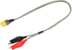Konverzní kabel Pro XT-60 samice - krokosvorky 14AWG 40cm