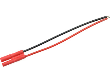 Konektor zlacený 2.0mm samice s kabelem 20AWG 10cm / GF-1060-002