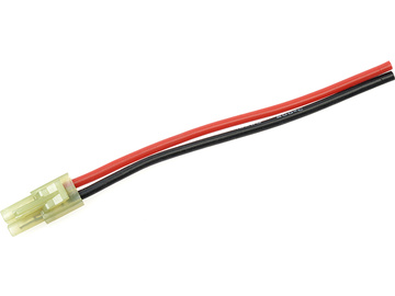 Konektor Mini Tamiya samice s kabelem 14AWG 10cm / GF-1072-002