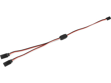 Kabel serva Y plochý Futaba 22AWG 30cm / GF-1100-021
