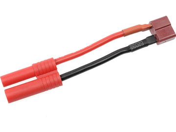Konverzní kabel Deans samice - 4.0mm zlacený 14AWG / GF-1300-120