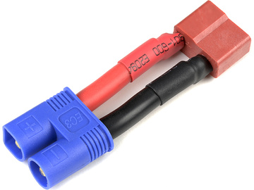 Konverzní kabel Deans samice - EC3 samec 12AWG / GF-1301-100