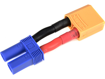 Konverzní kabel EC5 samice - XT-90 samec 10AWG / GF-1301-125
