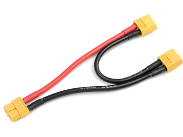 Sériový Y-kabel XT-60 12AWG 12cm / GF-1321-015