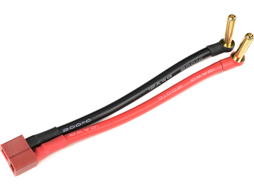 Bateriový kabel 4.0mm zlacený - Deans samice / GF-1325-070
