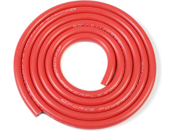 Kabel se silikonovou izolací Powerflex 12AWG červený (1m) / GF-1341-030