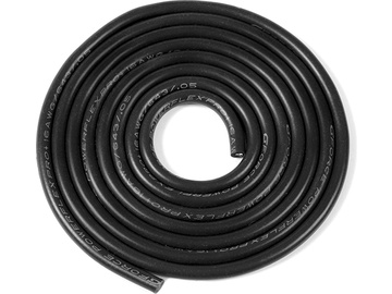 Kabel se silikonovou izolací Powerflex 16AWG černý (1m) / GF-1341-051