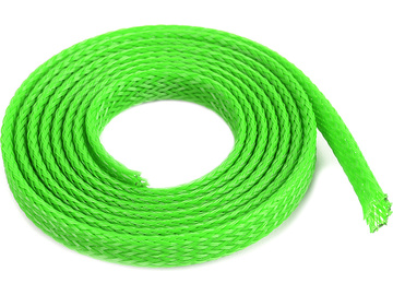 Ochranný kabelový oplet 6mm zelený (1m) / GF-1476-014