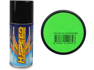 H-Speed barva ve spreji fluorescenční zelená 150ml / HSPS015