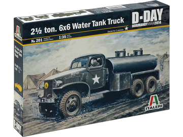 Italeri 2 1/2 Ton, 6x6 Water Tank Truck (1:35) / IT-0201