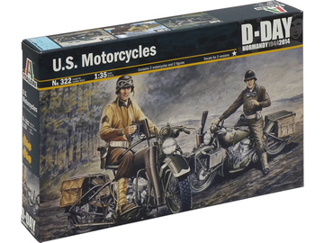Italeri U.S. MOTORCYCLES WW2 (1:35) / IT-0322