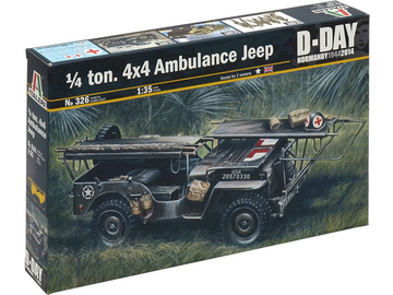 Italeri 1/4 Ton. 4x4 Ambulance Jeep (1:35) / IT-0326