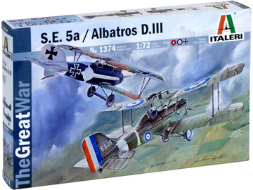 Italeri S.E.5a a Albatros D.III (1:72) / IT-1374